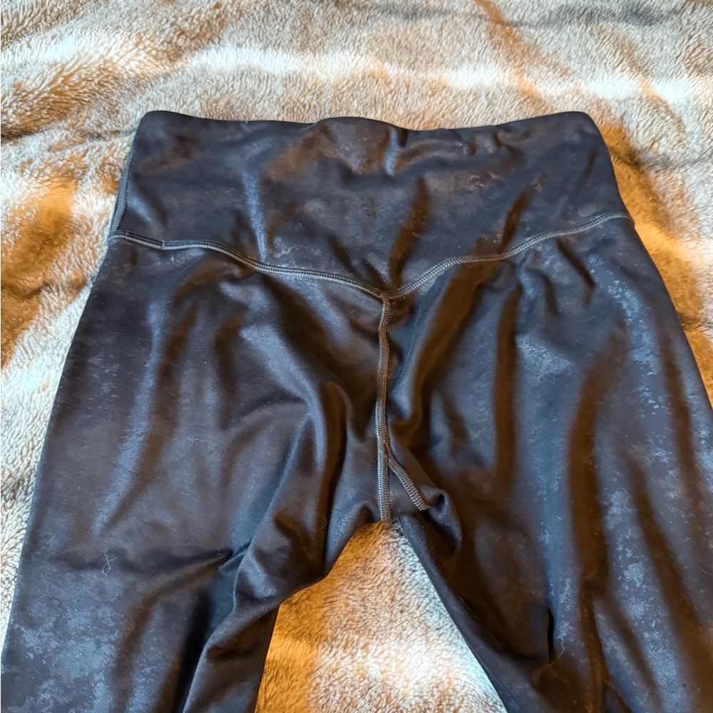 Athleta Black Performance Leggings High Waist - Picture 6 of 8